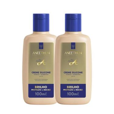 Imagem de Kit Aneethun com 2 Cremes de Silicone de 100ml