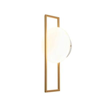 Imagem de Arandela Nordecor Rony 5w Led Bivolt Dourado Fosco