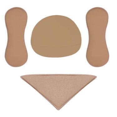 Imagem de Kit Placa Rígida Abdômen Oval Flancos Cóccix Comfort Shape, Nude, Unic