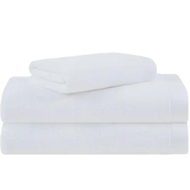 Imagem de Kit Toalha Hotelaria Banho Rosto e Piso Algodão - Bene Casa, Branco