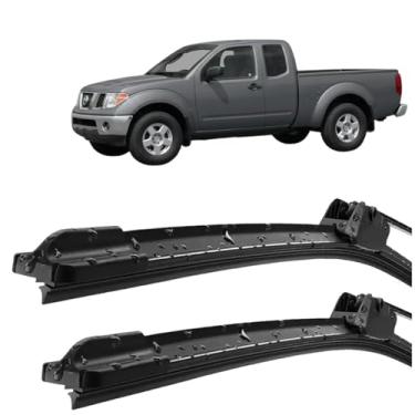 Imagem de Par Palheta Limpador Parabrisa Frontier 2007 A 2012 Silicone Tipo Gancho