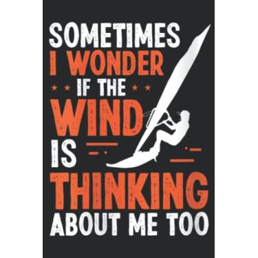 Imagem de Womens Kitesurfing Wind Kiteboarding Kitesurfer Kiteboarder Quote Nice: Lined Journal Notebook To Do Schedule, Medium 6x9 Inches, 100 Pages, Printed Cover