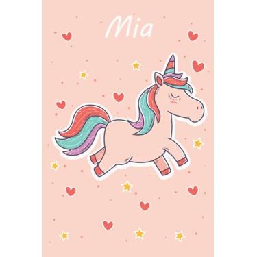 Imagem de Mia: Notebook/Journal/Diary - 6 x 9 inches (15,24 x 22,86 cm), 120 pages. For everyone who's in love with Mia.