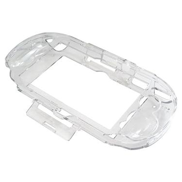Imagem de Capa rígida protetora de cristal transparente para Sony PS PlayStation Vita PCH-1000, anti-impressões digitais, poeira e arranhões