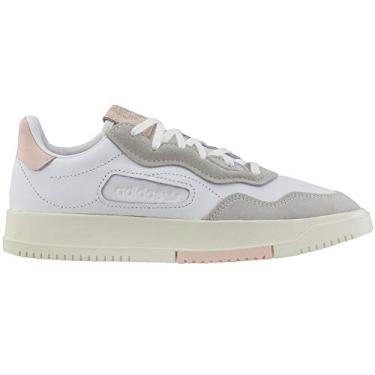 Imagem de adidas Tênis feminino WM SC Premiere, Calçado branco/branco/rosa gelado, 36