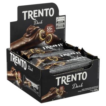 Imagem de Chocolate Trento Dark Meio Amargo 55% Cacau 464g - 16x29g