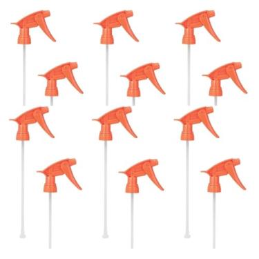 Imagem de Sandhill Tools Pulverizador Trigger Spray de substituição resistente a ácidos e produtos químicos para frascos de 947 ml, laranja, tubo de imersão de 24 cm, tamanho de pescoço de 28-400 (pacote com
