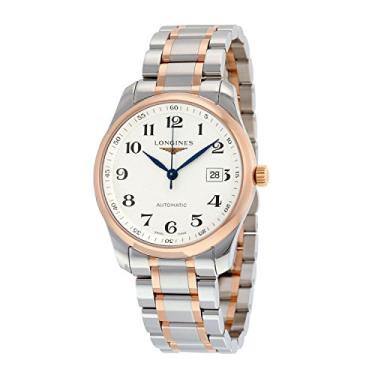 Imagem de Longines Relógio masculino L27935797 Master Silver, Prata, Moderno