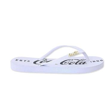 Imagem de Chinelo Coca Cola 1886 Feminino Branco