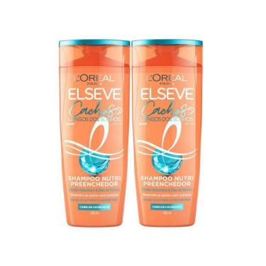 Imagem de Kit 2 Shampoo Nutri Preenchedor L'Oréal Paris Elseve Cachos Longos dos