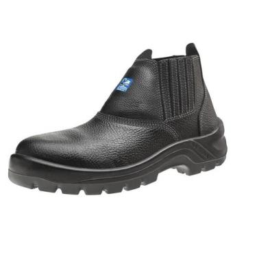 Imagem de Botina Bota de Couro Elastico EPI CA 47459 30B19 - C - MARLUVAS, 37
