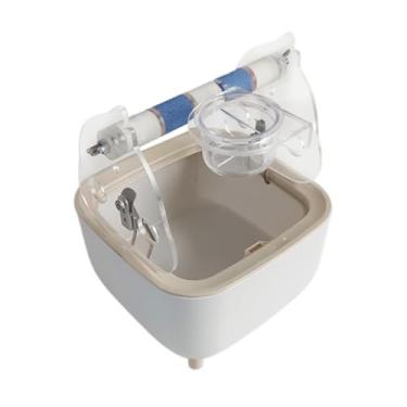 Imagem de Dualoai Estação de queda de banheiro para treinamento de, academia, com lixo de lixo de atividade de brinquedo de pássaro de pássaro Police Police, Azul