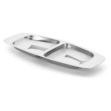 Imagem de Petisqueira Inox Com Divisoria Pop