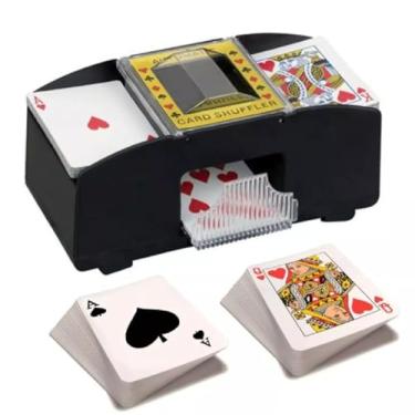 Imagem de Embaralhador Misturador De Cartas Automático