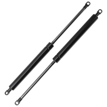 Imagem de Motoforti Amortecedores a gás de 400 mm/15,75" molas a gás 1000N preto aço carbono 2 peças RV caixa de ferramentas tampa caixa de armazenamento capa de porta de armário