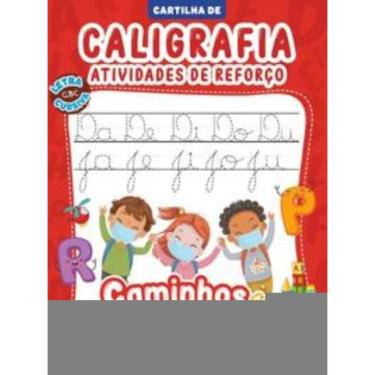 Imagem de Caminhos da alfabetização - Cartilha de caligrafia - Atividades e reforço - Letra ABC cursiva - 4