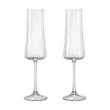 Imagem de Taça de Cristal Bohemia Para Champanhe 210 ml Xtra 2 Peças - Bohemia C