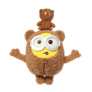 Imagem de Brinquedo de pelúcia MINISO Minions Bob+Tim, fantasia de 28 cm para cr