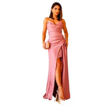 Imagem de Vestido Festa sem alça Corselete Madrinha Formatura - Glamoor Festa, R