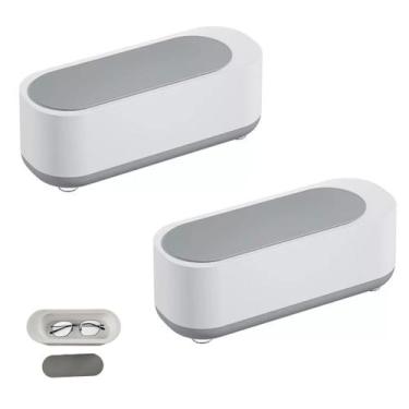 Imagem de Limpador Ultrassonico Joias Cordao Oculos Kit 2 unidades Acessorios An