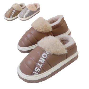 Imagem de Pantufa Chinelo de Inverno Adulto Sintético Chinelo de Quarto