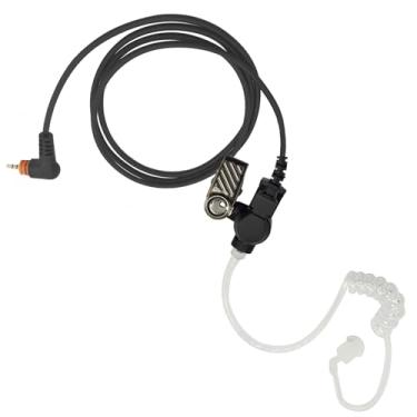 Imagem de Fone de ouvido de vigilância de tubo acústico com microfone PTT com isolamento de ruído para fone de ouvido de segurança compatível com rádios Motorola SL300 SL3500e SL7550 TLK100 TLK110 Series