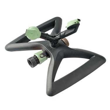 Imagem de Aspersor de jardim para quintal - Aspersor giratório de gramado com configurações de pulverização ajustáveis para cobertura de grandes áreas - Sistema de irrigação de jardim para plantas ao ar livre e