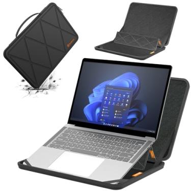 Imagem de Smatree Capa protetora rígida de EVA com suporte compatível com HP Elite x360 830 de 13,3 polegadas, para HP Envy X360 13, para EliteBook 830/835 G11/G10/G9, para Notebook Elite x360 830 G11 2 em 1