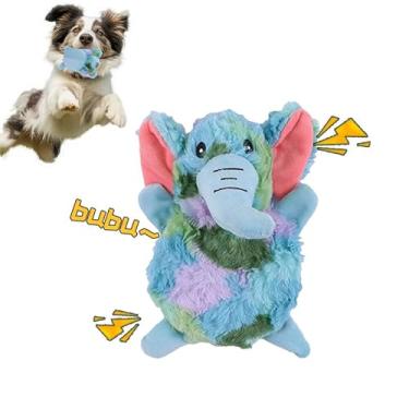 Imagem de DDuoSnooth Brinquedos de cachorro barulhentos resistentes para mastigadores agressivos, brinquedos naturais de pelúcia duráveis para cães pequenos/médios/grandes, brinquedos interativos para cães