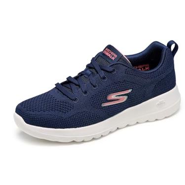 Imagem de Skechers Tênis feminino Go Walk Joy Violet, Azul-marinho/rosa, 39