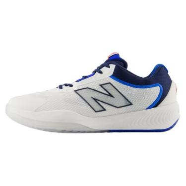 Imagem de New Balance FuelCell 996 V6 Tênis masculino, Branco/Team Navy, 45