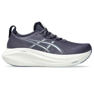 Imagem de ASICS Tênis feminino Gel-Nimbus 27, Nevoeiro índigo/cinza frio, 35