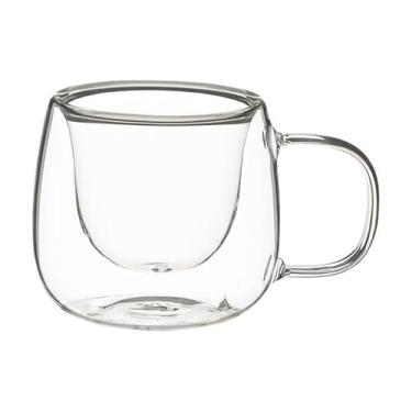 Imagem de Xícara de Espresso Lix Duo com Parede Dupla, Vidro Borosilicato, 50 ml
