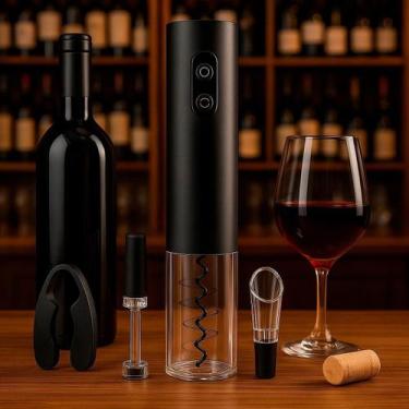 Imagem de Abridor De Vinho Automático Fácil De Usar No Dia A Dia - Relet