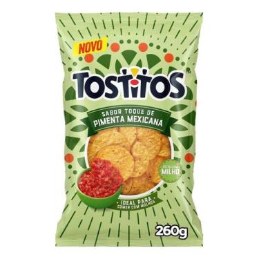 Imagem de Salgadinho De Milho Toque de Pimenta Mexicana 260g Tostitos, 260g, Toq