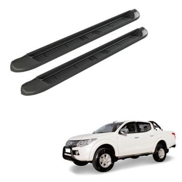 Imagem de Estribo L200 Gl Glx 2008 2009 2010 2011 2012 Plástico Preto - Bepo