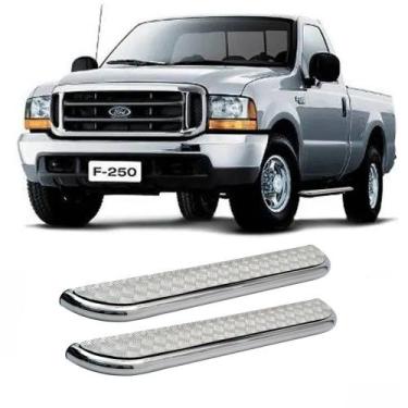 Imagem de Estribo F250 2003 2004 2005 2006 2007 Cromo Plataforma - Solar