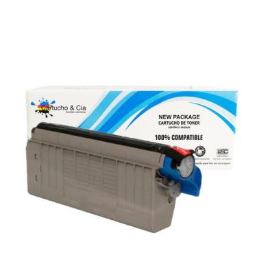 Imagem de Toner Comp Ciano C711 C711N C711WT 710 11.5K - Cartucho & Cia