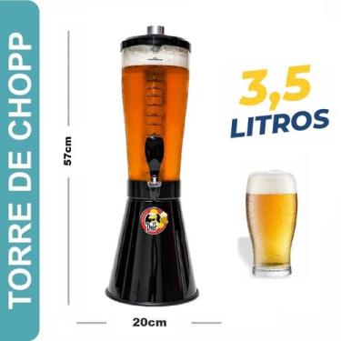 Imagem de Torre De Chopp Beer 3.5 Litros Melhor Custo Beneficio - Duff - BEER CH