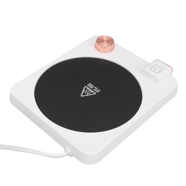 Imagem de Aramox Caneca de café Ajustável Mais Quente, Copo Elétrico Mais Quente Com Interrupção Automática do Timer 9 Configurações de Temperatura 4 Horas Padrão Desligado (Plugue da UE 220V)