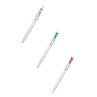 Imagem de TTDLMO Canetas de gel coloridas para piquenique 0,5 mm Pacote de 3 cores – Conjunto de edição limitada: Pickles, Ramune, sanduíche de morango – Feito no Japão | Escrita suave | Artigos de papelaria de