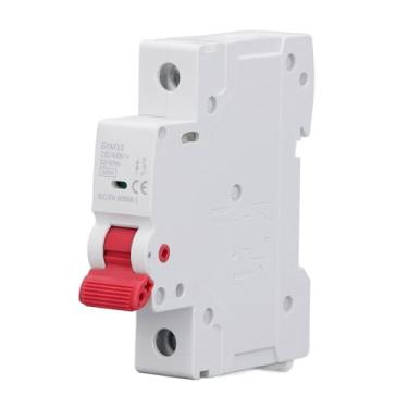 Imagem de Disjuntor Miniatura ZAWELIYO, Interruptor de Proteção MCB 230V 400V, Instalação Em Trilho DIN, Disjuntor DC Com Capacidade de Interrupção de 6kA para Edifícios Residenciais (40A)