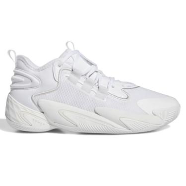Imagem de adidas Tênis unissex adulto Byw Select Basketball Boost, Calçado branco/branco cristal/zero metálico, 44