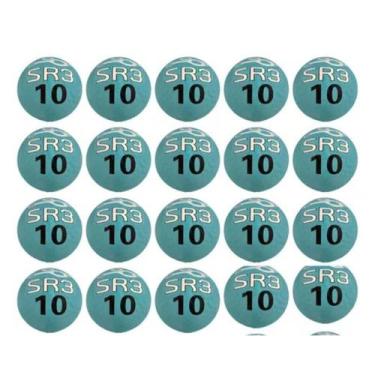 Imagem de Kit 20 Bolas de Iniciação Nº10 + Bomba de Ar + Calibrador Caneta - SR3