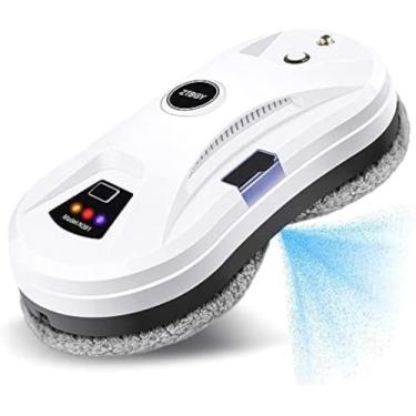 Imagem de Robô De Limpeza De Janelas Com Spray De água Automático Robô De Limpeza De Vidro Inteligente Para Telha De Vidro Interna E Externa Kit De Limpeza Inteligente De Janela