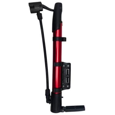 Imagem de Bomba de Ar para Encher Pneu Bola Colchão Inflável Bicicleta Moto Balão Piscina Inflador Manual