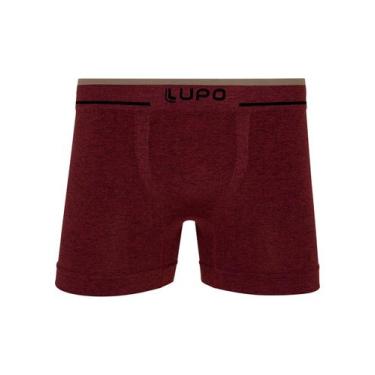 Imagem de Cueca Boxer Lupo 00733-004 Adulto Sem Costura Poliamida T. P/GG, P, 59