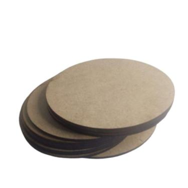 Imagem de 100 Apliques/bolacha 5cm Mdf Crú Pintar/sublimar/corte Laser