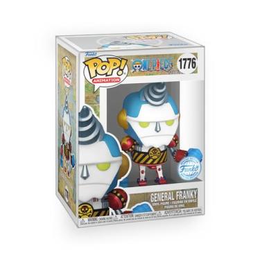 Imagem de Epic Collectibles Pop Anime: One Piece - General Franky Exclusive Vinyl Figure Included with Box Protector Compatible for Funko