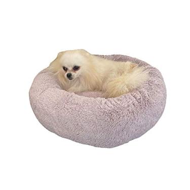 Imagem de Cama Pet Nuvem Fristyle Em Pelúcia Para Cachorros Gatos Animais Cinza 60 cm